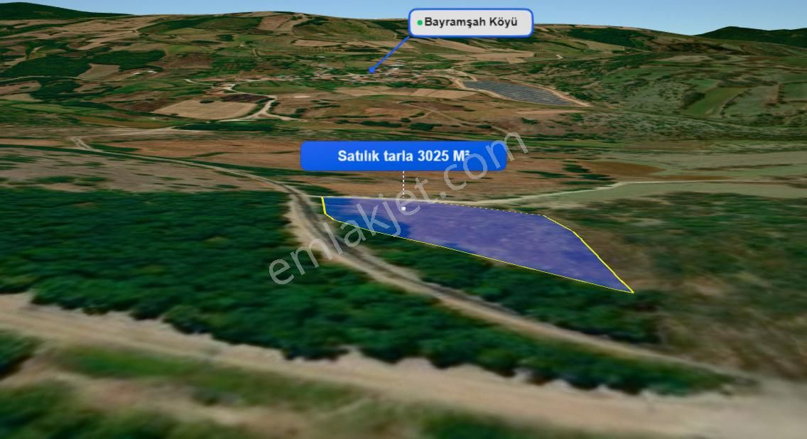 Roma' Dan Bayramşah Mh' De Satılık Tarla - Görsel 11