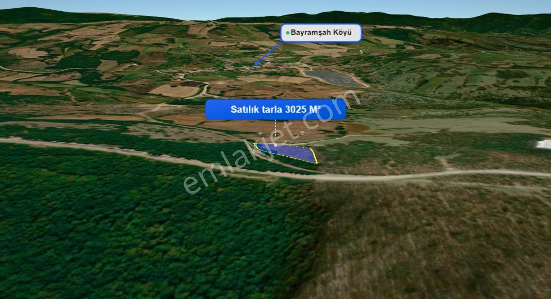 Roma' Dan Bayramşah Mh' De Satılık Tarla - Görsel 10