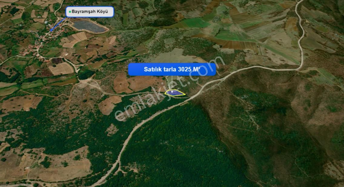 Roma' Dan Bayramşah Mh' De Satılık Tarla - Görsel 7