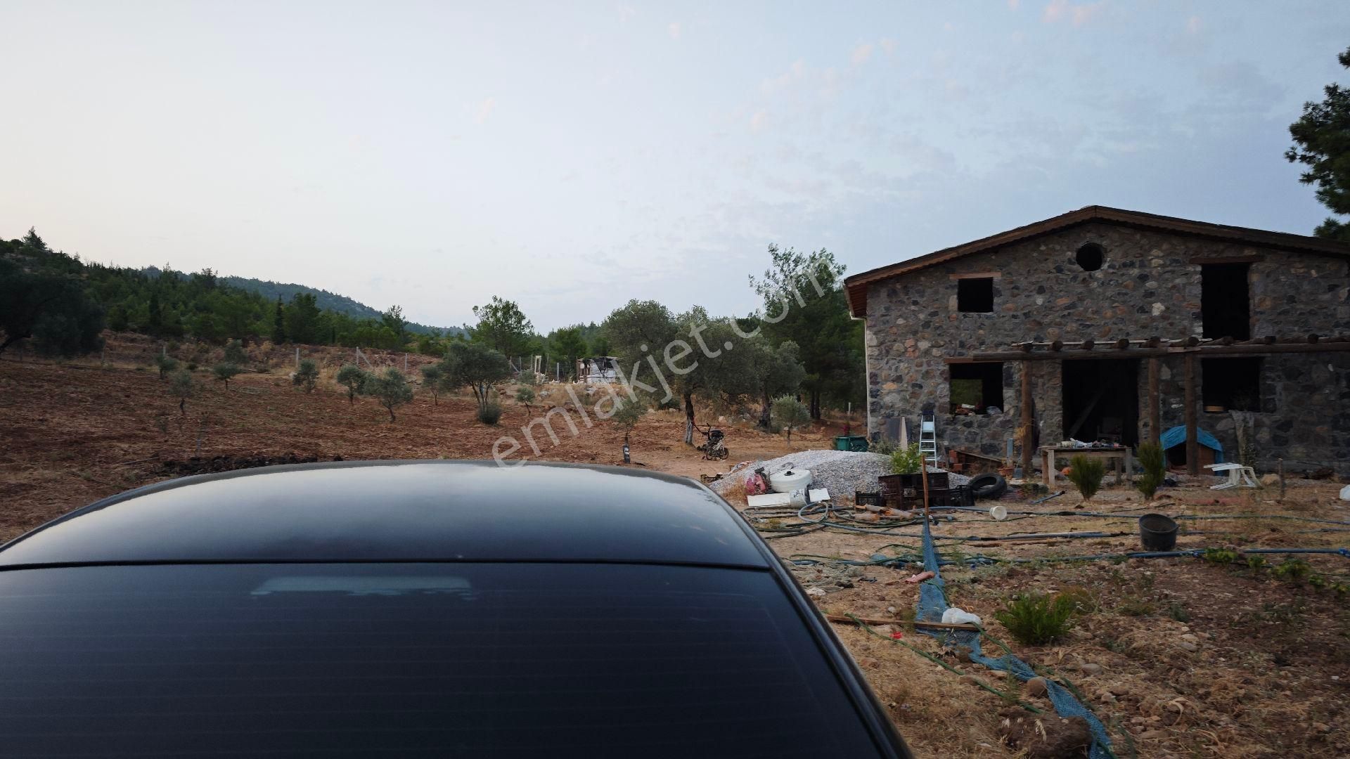 Urla Kadıovacık Köyü Satılık Arazi Ve Doğaltaş Taş Ev - Görsel 7