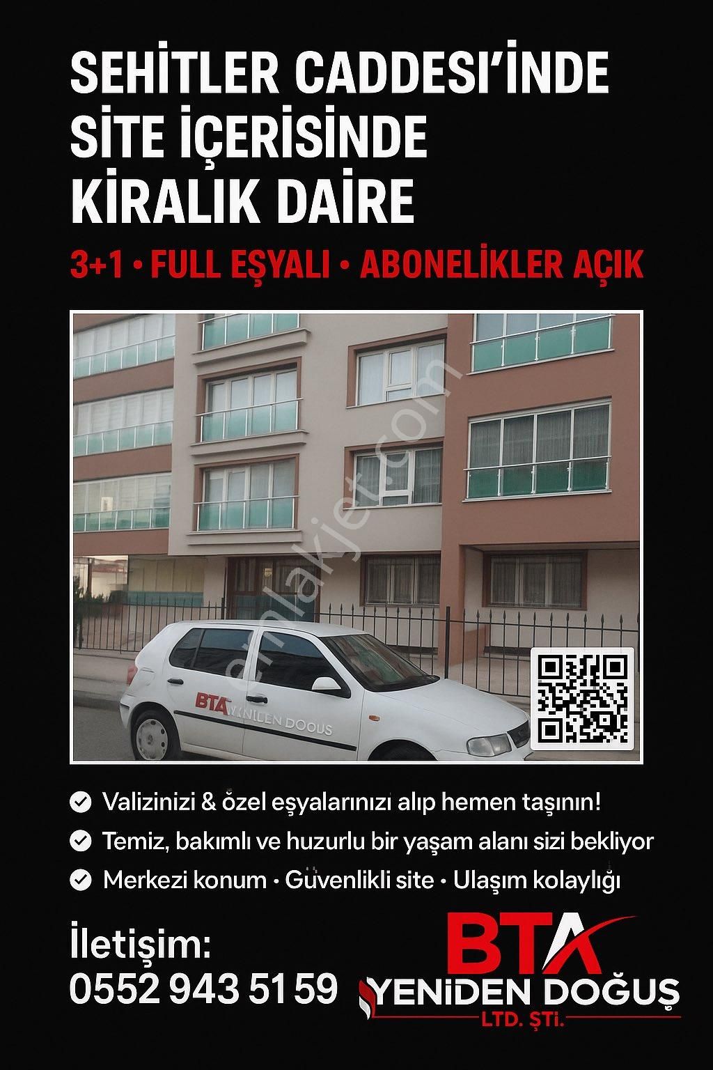 Sitede 3+1 Abonelikleraçık Esyalı Kiralık Daire - Görsel 13