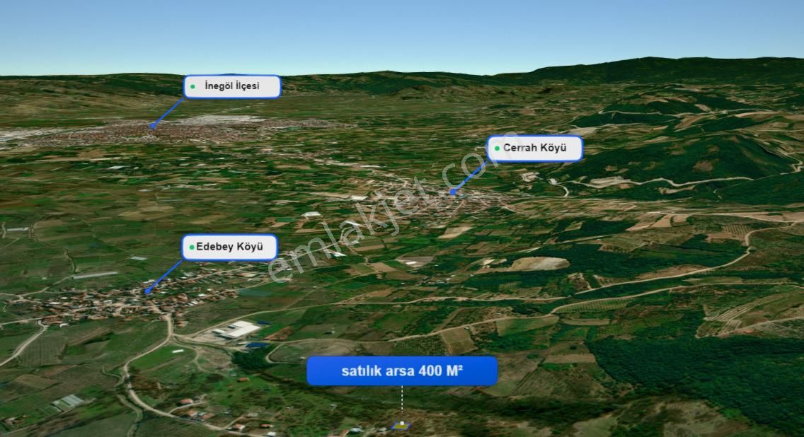 Roma' Dan Edebey' De Satılık Villa Arsası - Görsel 12
