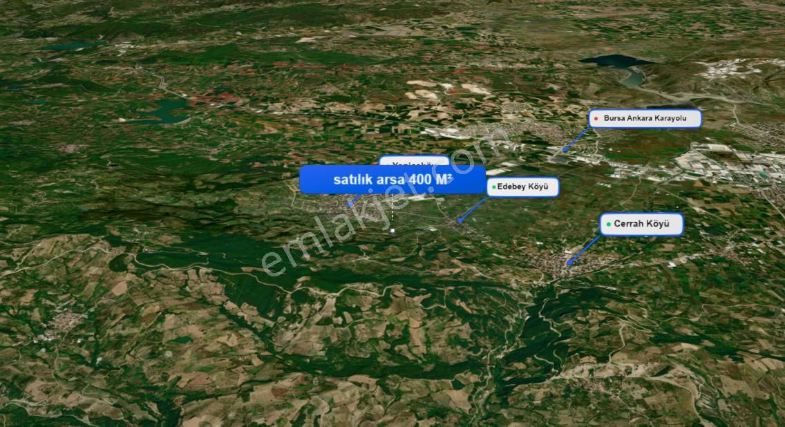 Roma' Dan Edebey' De Satılık Villa Arsası - Görsel 8