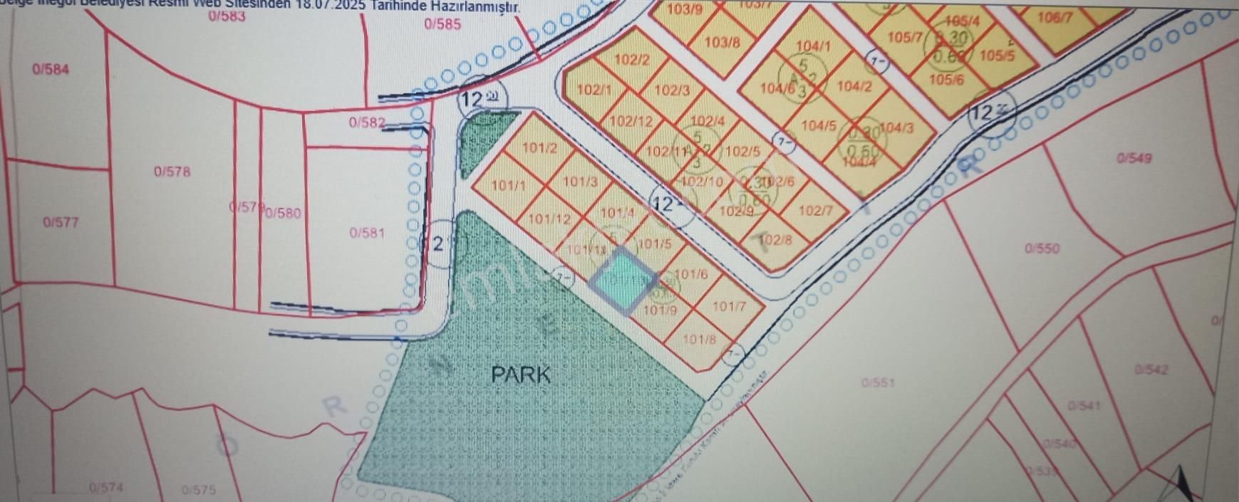 Roma' Dan Edebey' De Satılık Villa Arsası - Görsel 15