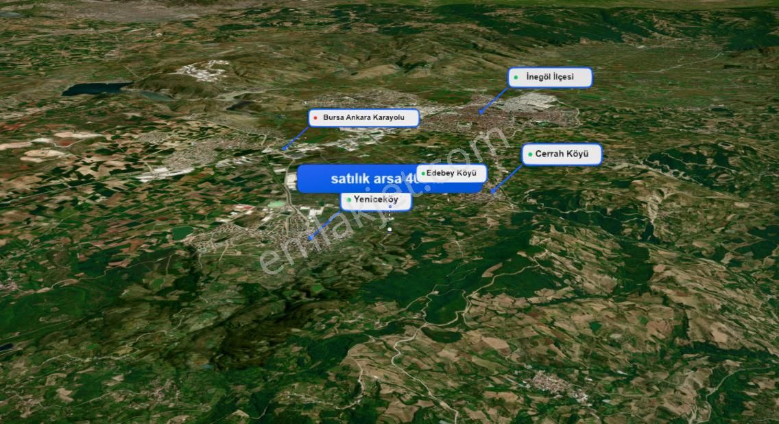 Roma' Dan Edebey' De Satılık Villa Arsası - Görsel 9