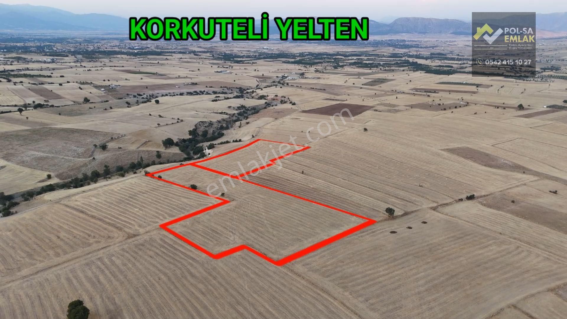 ✅korkuteli✅yelten'de ✅satılık 2 Adet Tarla ✅15. 291m2✅9.342m2✅toplam : 24.633m2 - Görsel 4