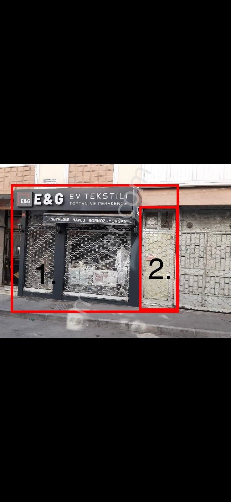 2 Ayrı Tapulu, Kat Mülkiyetli, Kiracılı İşlek Dükkan