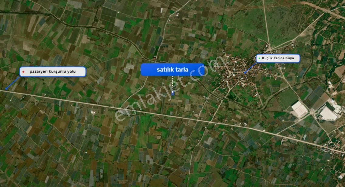 Roma' Dan Küçükyenice' De Satılık Tarla - Görsel 4