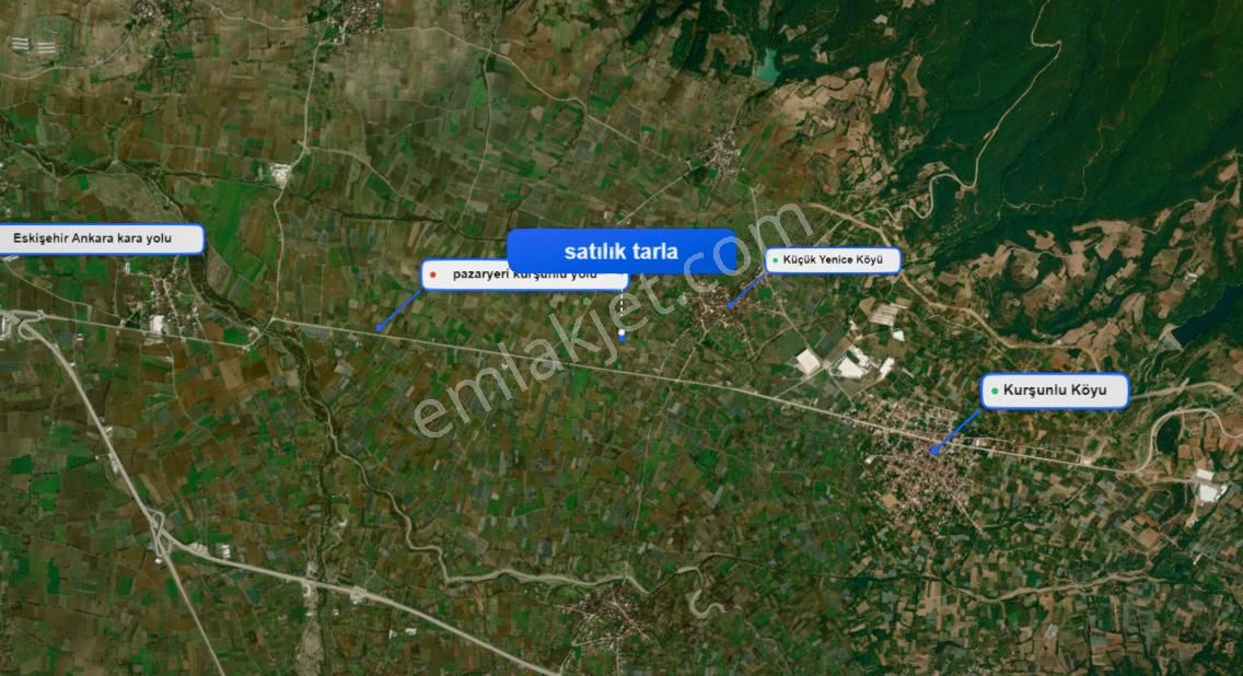 Roma' Dan Küçükyenice' De Satılık Tarla - Görsel 3