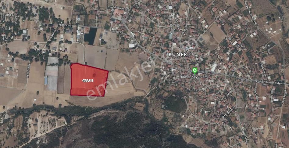 Menderes Küner Mah.de Uygun Fiyata Satılık 500m2 Parsel