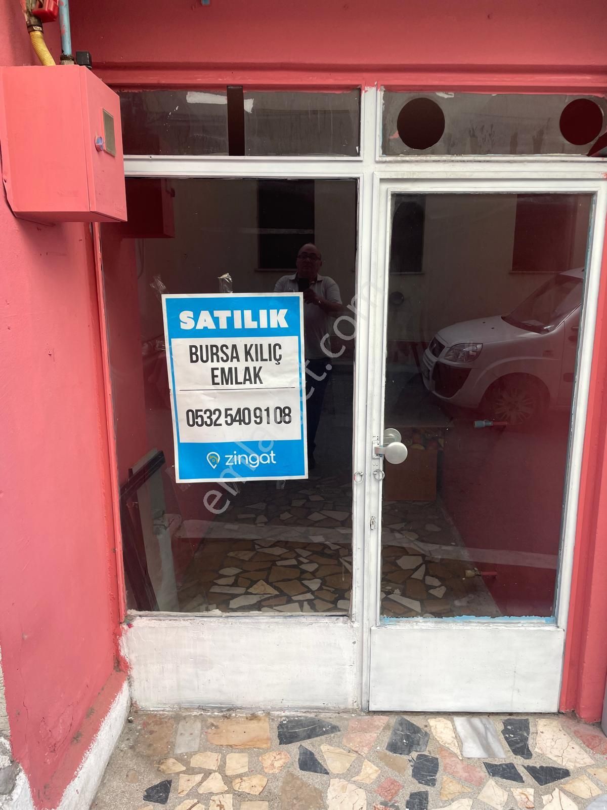 Bursa Kılıç Tan Altıparmak Ta Satılık 10 M2 Dükkan / Ofis / İşyeri