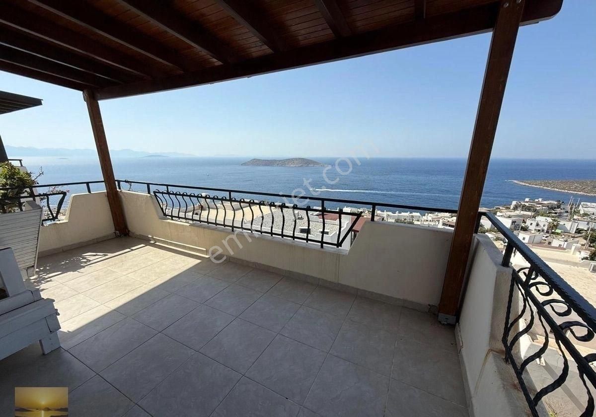 Gümüşlükte Satılık Müstakil Villa 9 Adalar Manzaralı Bahçeli Ev Bulunmaz Konumda Fırsat Yatırım - Görsel 3