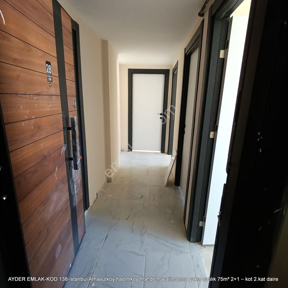 Arnavutköy Hadımköy Mahde Havalimanına Yakın Satılık 75m² 2+1 – Kot 2.kat Daire - Görsel 8