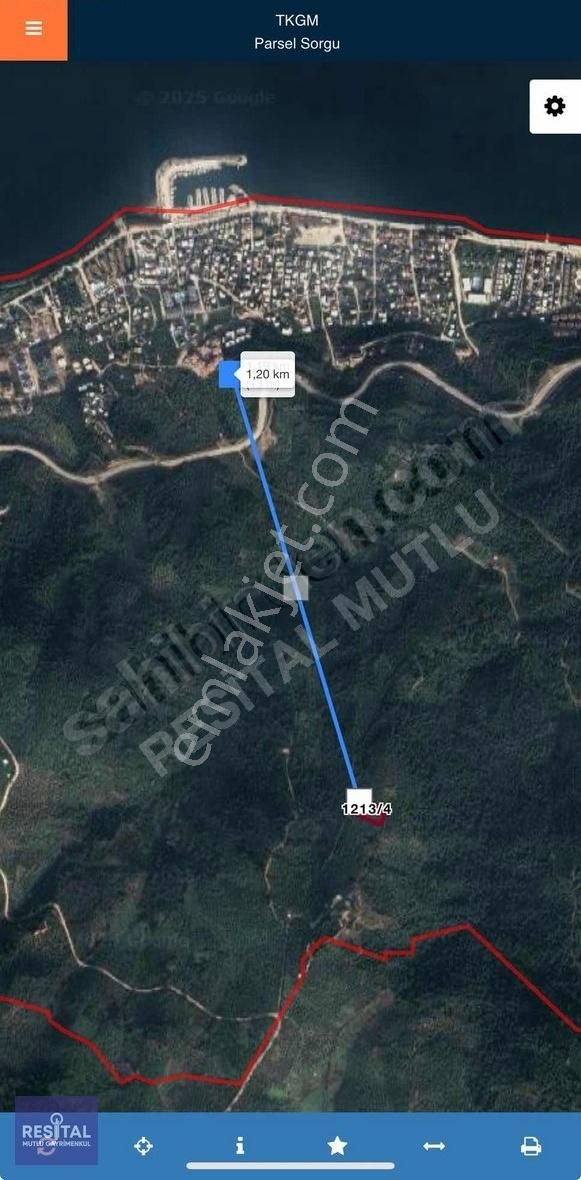 Rs Mutlu Gemlik Kurşunluda Deniz Manzaralı 4097 M2 Satılık Arazi - Görsel 3
