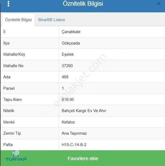 Çanakkale Gökçeada Eşelek Köyü 3+1 Dubleks Ve Satılık Cafe - Görsel 10