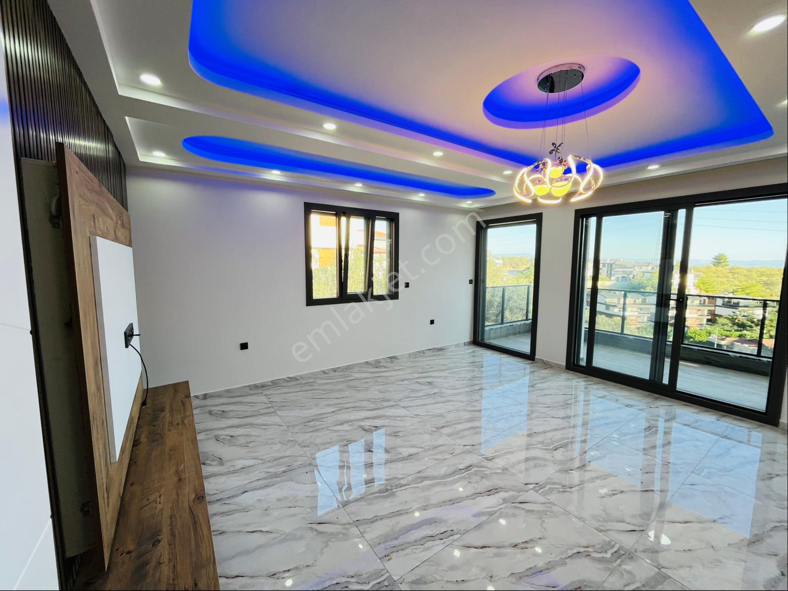 Altınoluk 2 Daire Gibi 4 Katlı Etrafı Kamera Sistemli 4 Kattan Deniz Gören Önü Yeşil Alan İkiz Villa - Görsel 7