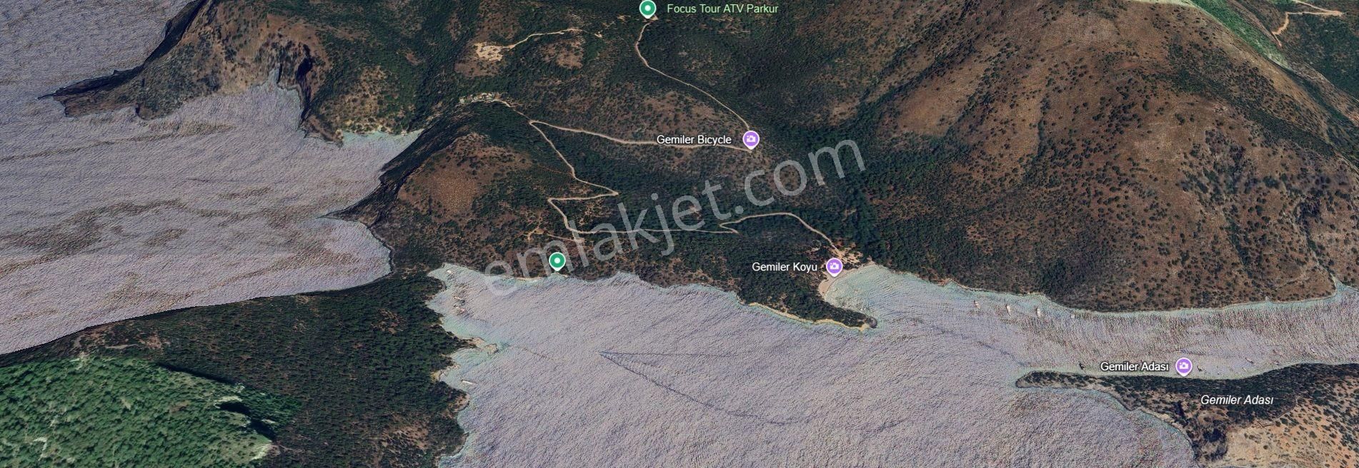 Goldhouse Dan Satılık Gemiler Koyunda Hisseli Arsa 475m2