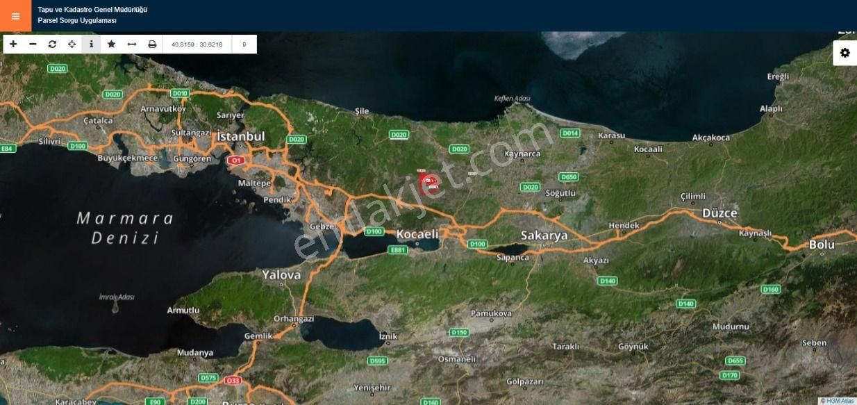 Kaçmaz Emlak'tan Kocaeli Derincede Satılık 7.976m2. Arazi - Görsel 3