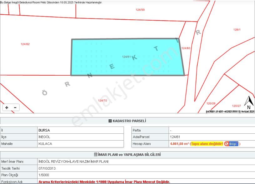 Akbaşlar Emlak & Gayrimenkul Güvencesiyle Satılık Tarla - Görsel 5