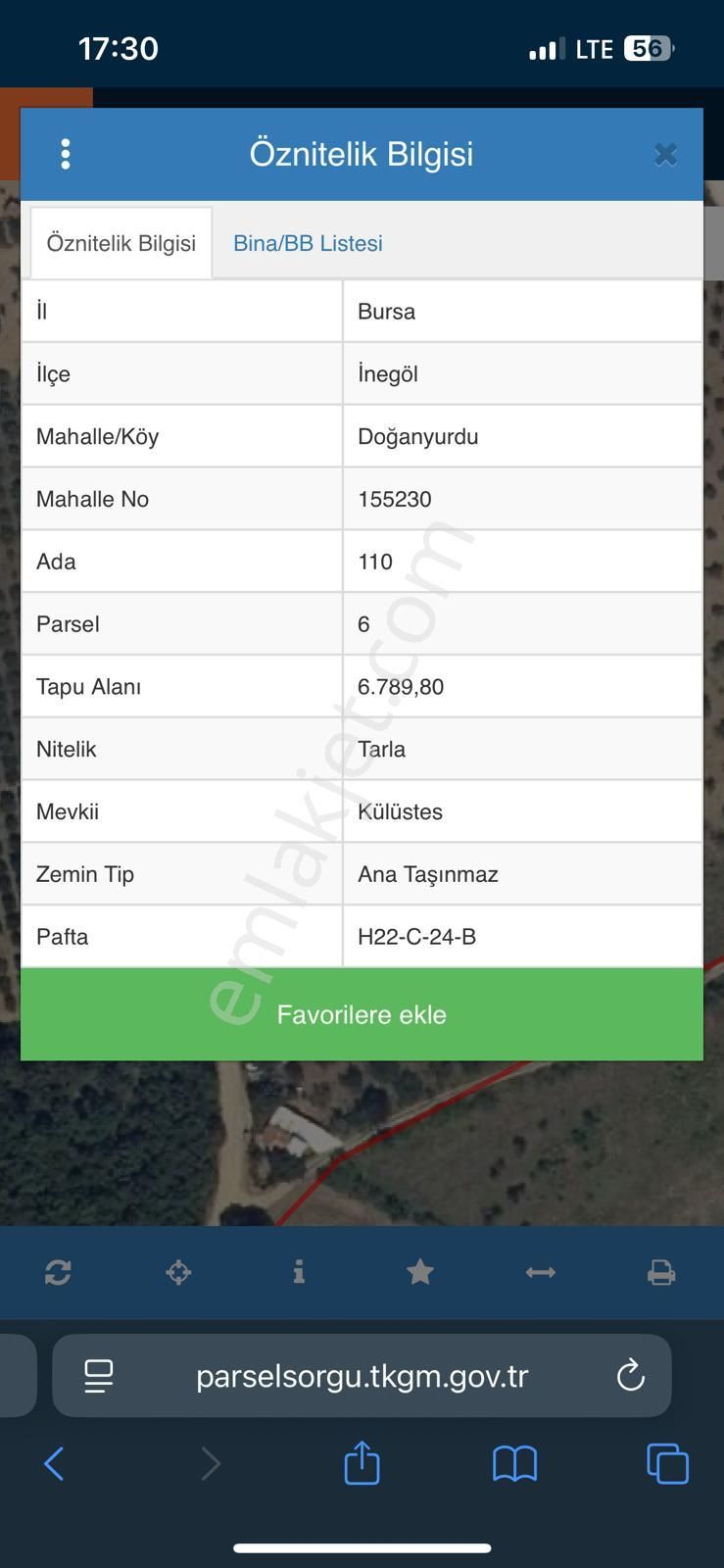 Akbaşlar Emlak Ve Gayrimenkul Güvencesiyle Doğanyurdu Mahallesinde Satılık Tarla - Görsel 2