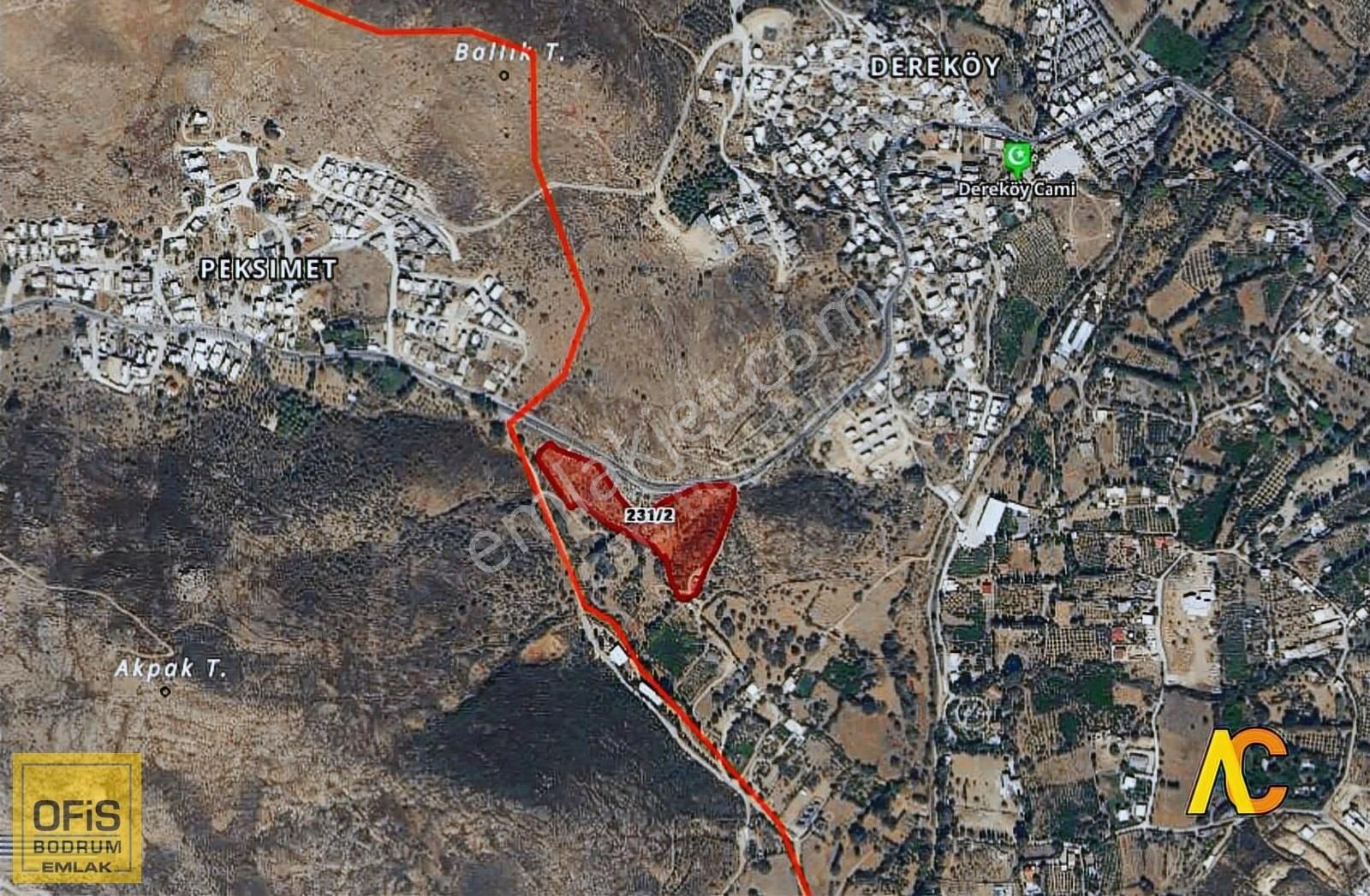 Bodrum Dereköy'de Satılık Eko Turizm İmarlı Arsa - Görsel 9