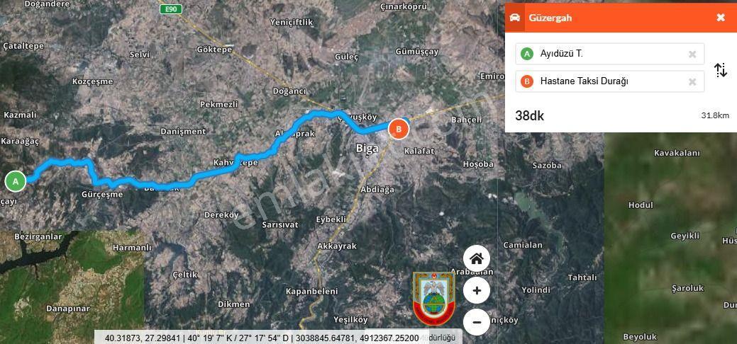 Çanakkale Biga' Da 9.145 M2 Yatırımlık Arazi - Görsel 4