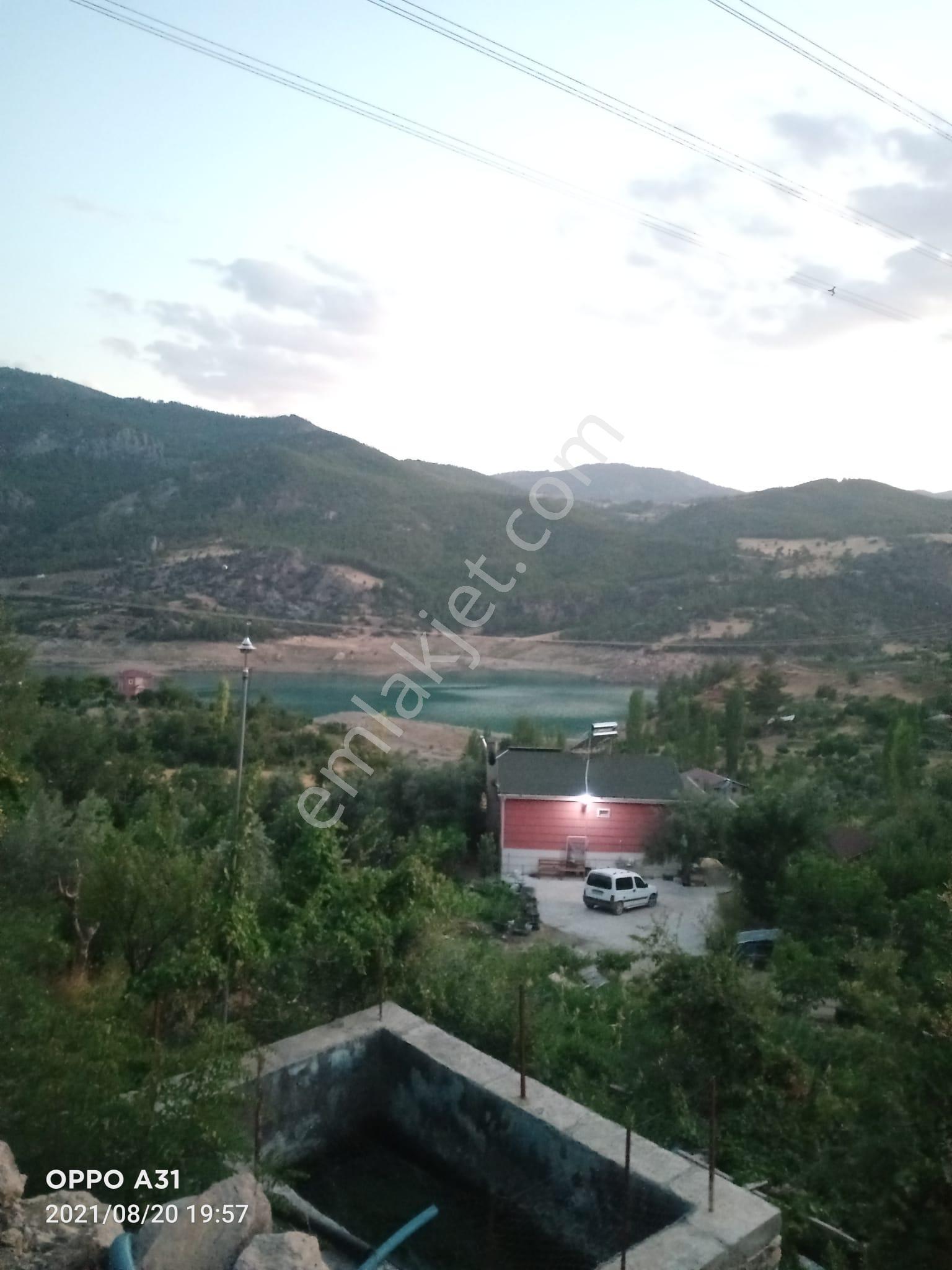 Ermenek Güneyurtta Baraj Manzaralı Prefabrik Ev Ve Hobi Bahçesi - Görsel 13