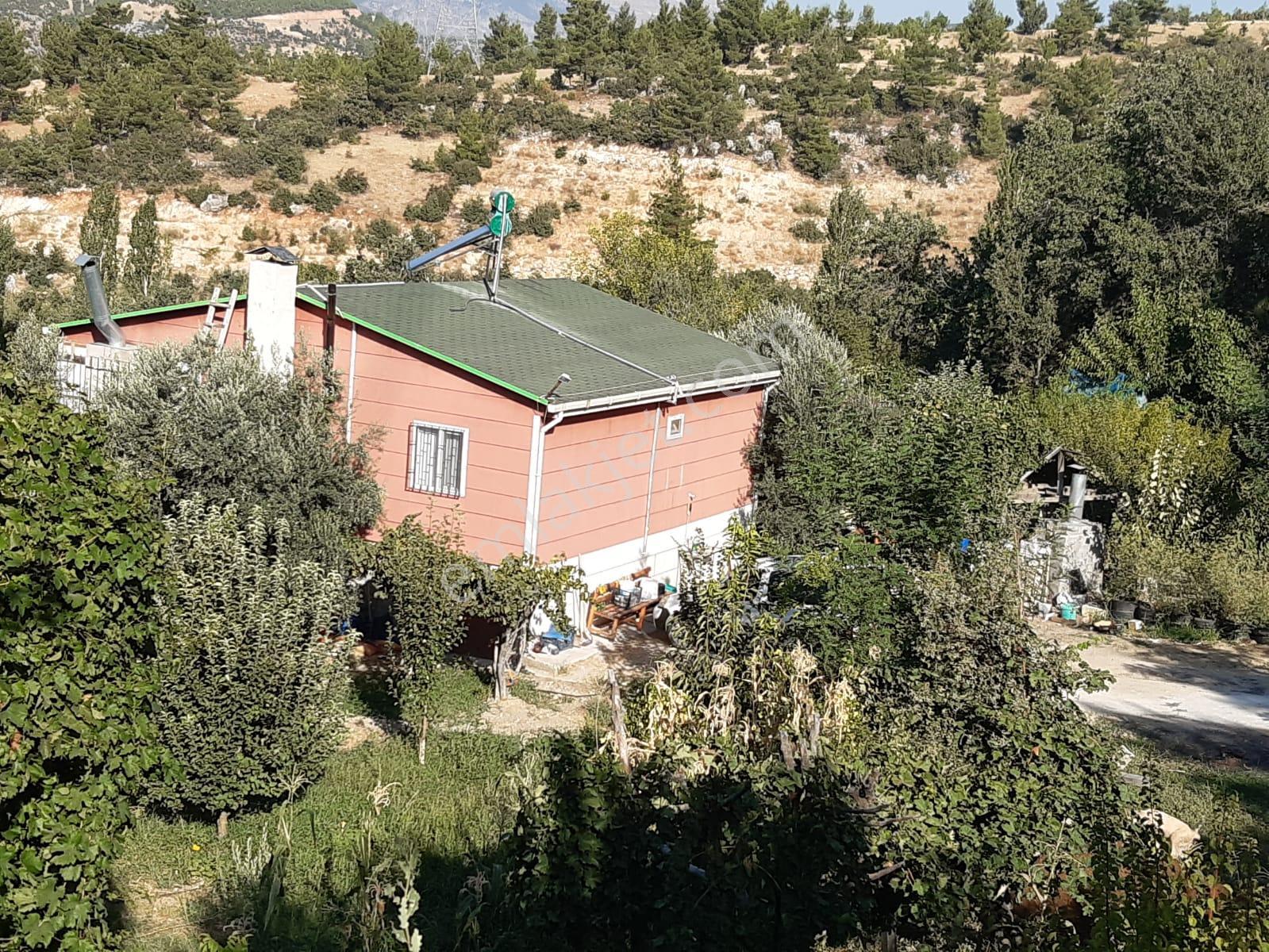 Ermenek Güneyurtta Baraj Manzaralı Prefabrik Ev Ve Hobi Bahçesi - Görsel 35