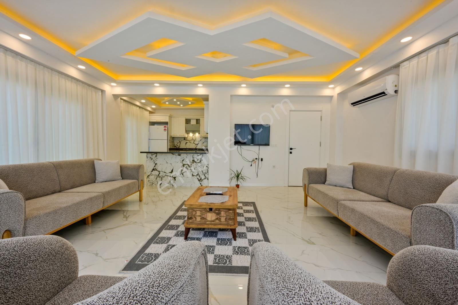 Stop’tan Çamköy Müstakil Havuzlu Lüks Villa - Görsel 21