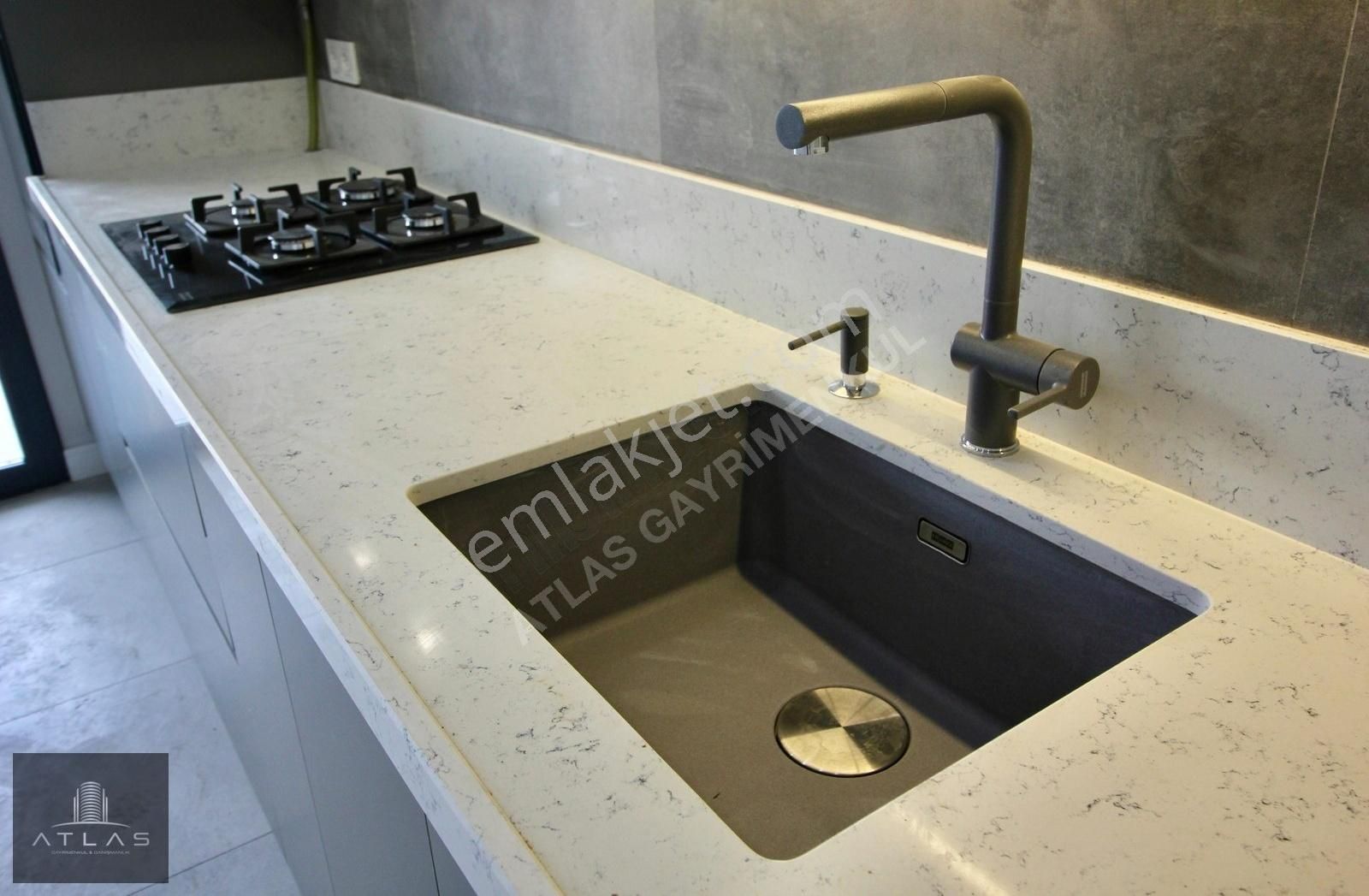 Atlas'tan, Sosyal Tesisli Sitede, 3+1, 145m2, 6.kat, E.banyolu - Görsel 9