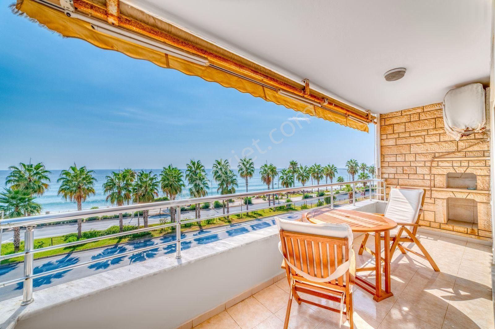 Alanya Mahmutlar'da Denize Sıfır, Panoramik Manzaralı 3+1 Daire - Görsel 5