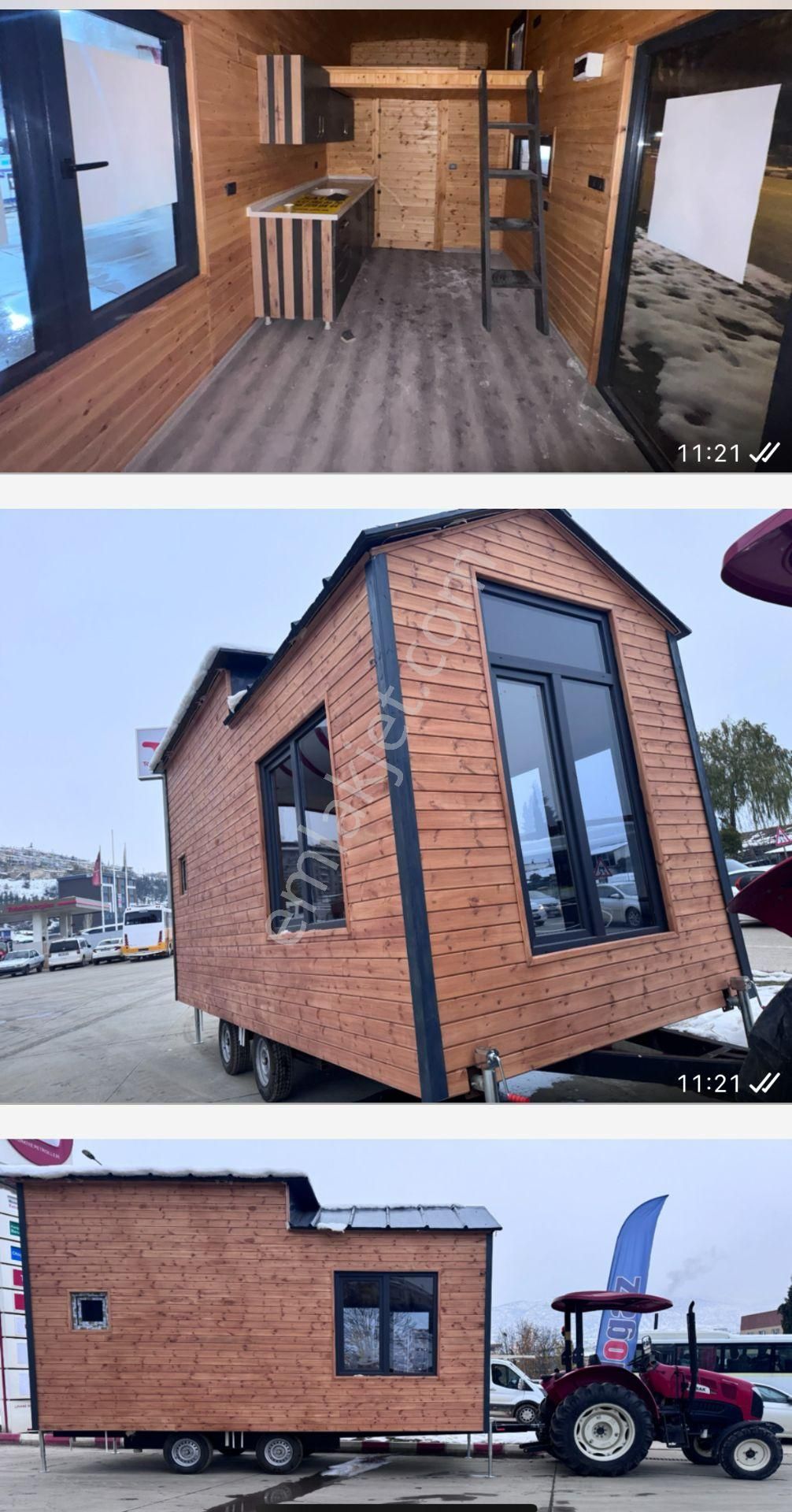 6m Uzunluğunda 2,55m Genişliğinde 4m Yüksekliğinde Loft Katlı - Görsel 2