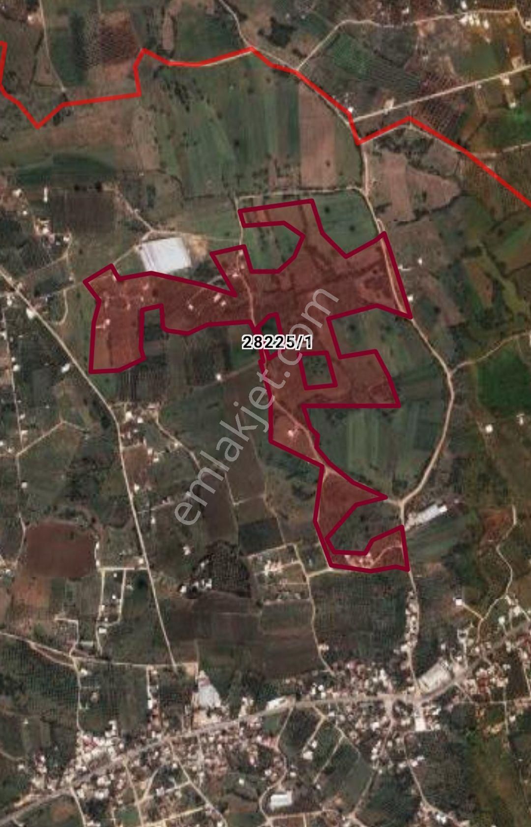 Antalya Odabaşı Satılık Arazi İmar Sınırında Paylaşım Krokilli - Görsel 6