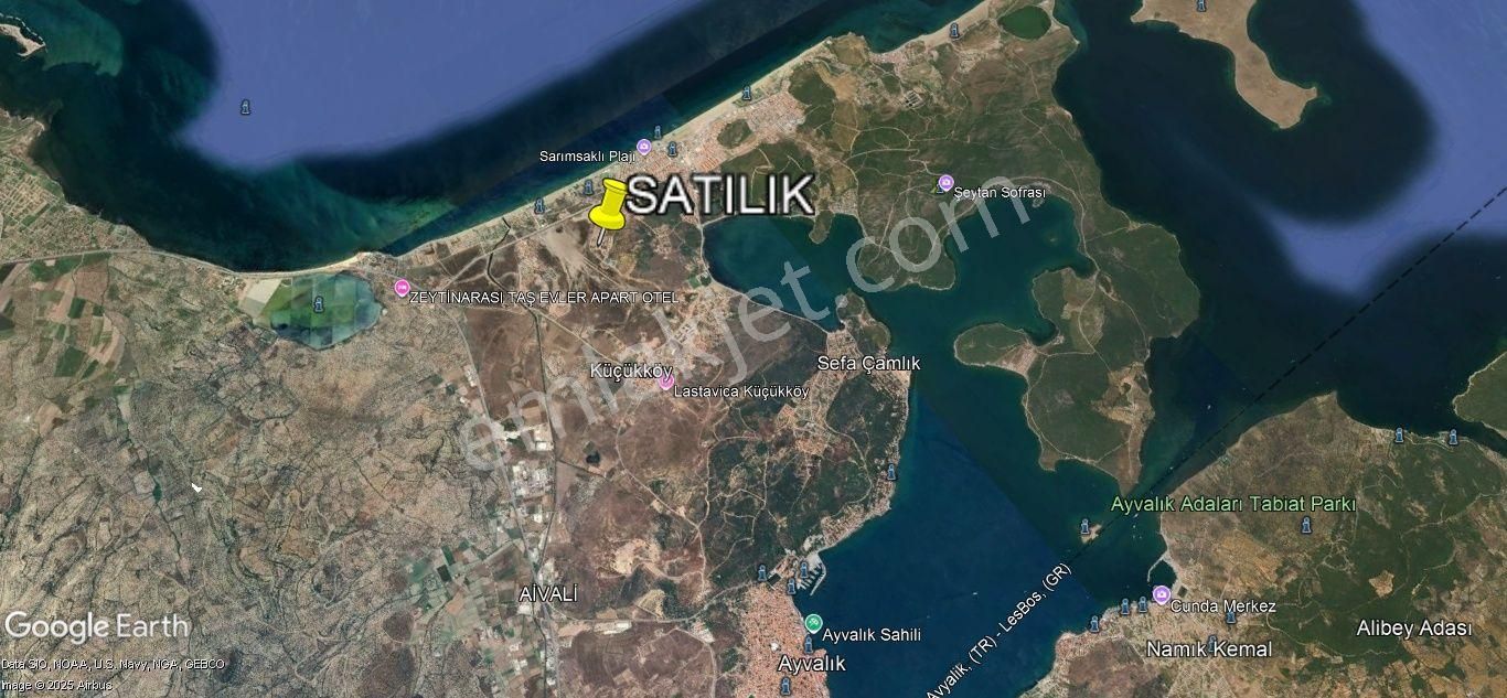 Ayvalık Sarımsaklı Küçükköy Satılık 2+1 Lüks Daireler - Görsel 22