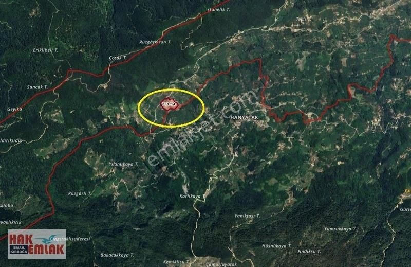 Hak Emlaktan Sakarya Akyazı Taşyatak Mah. Satılık 56.740m² Bahçe - Görsel 2