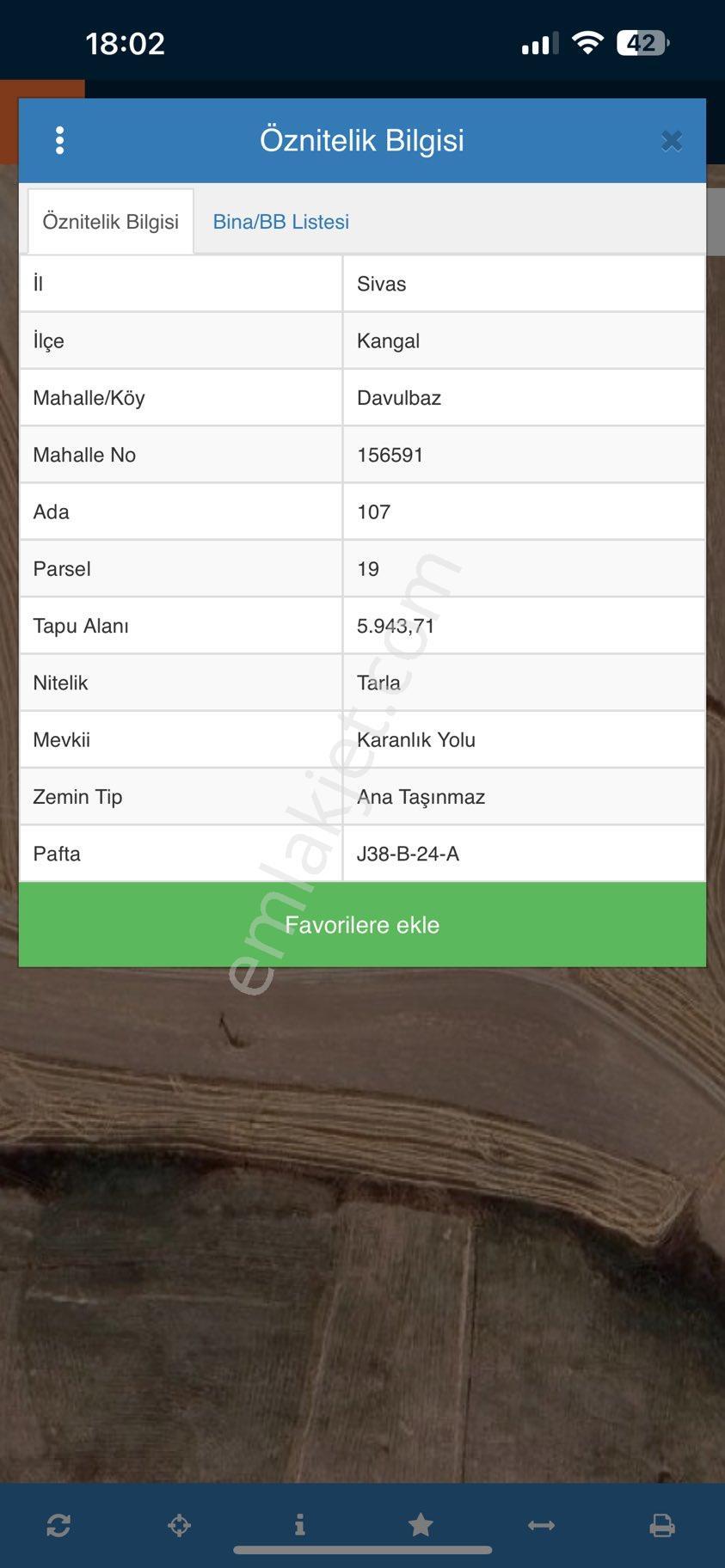 Asrın Emlak’tan Kangal Davulbaz Köyünde Satılık 32 Dnm Tektapu Tarla - Görsel 8