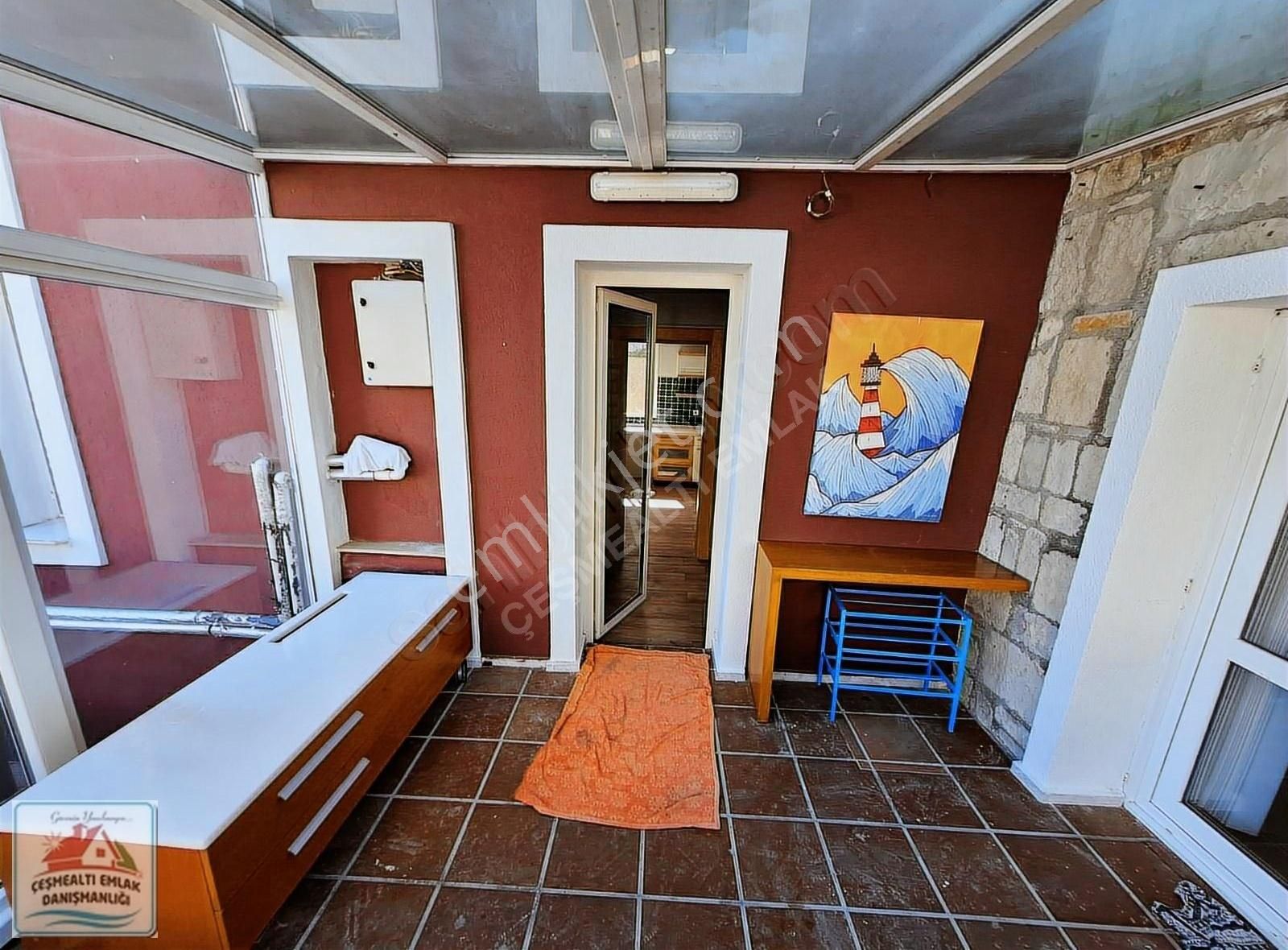 Urla Güvendikte Manzaralı, Havuzlu, 6+1 Lüks Villa Kiralık - Görsel 13