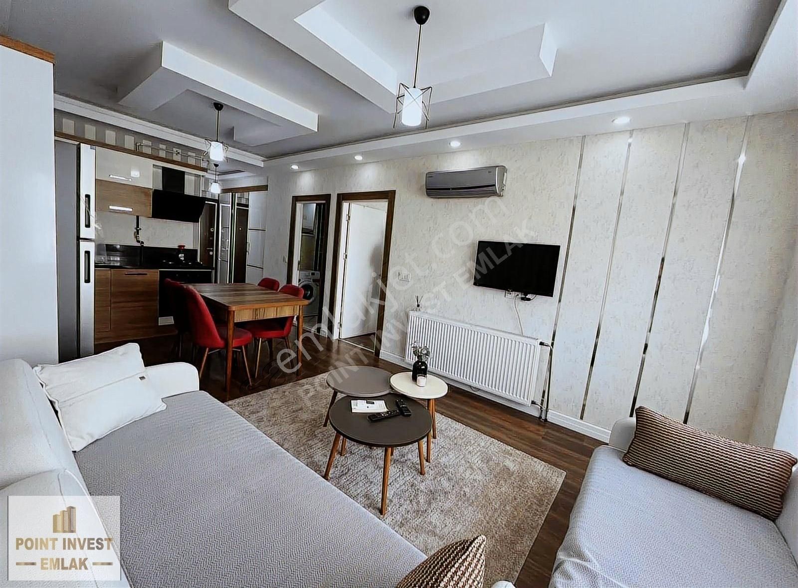 Poınt İnvest'ten Satılık Lüxs Site İçin'de Ara Katta 1+1 Daire - Görsel 4