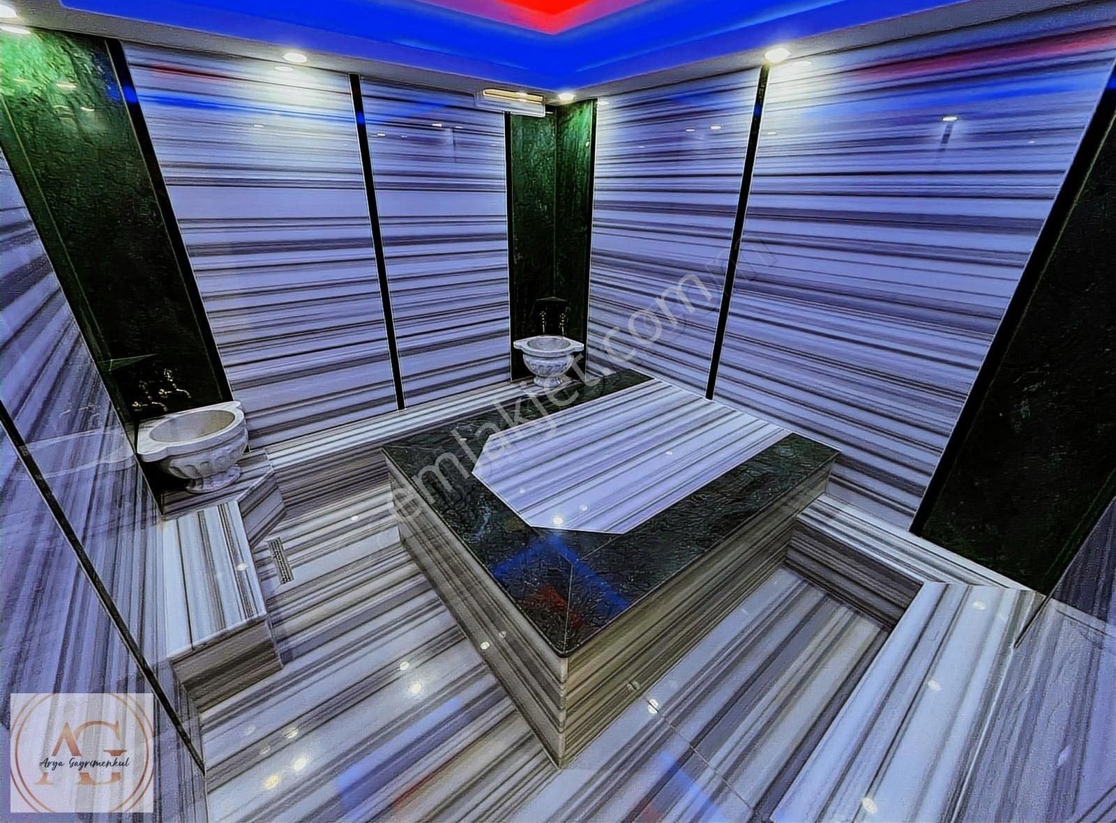 Arya'dan Konsept Havuzlu Jakuzili Türk Hamamlı 5+2 Villa - Görsel 32