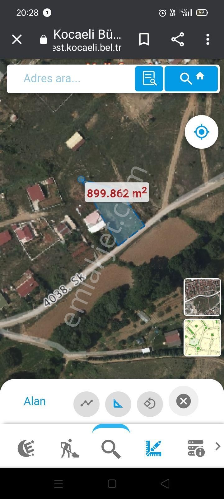 Gebze Mollafenari Sahibinden 900 M2 Hisseli - Görsel 8