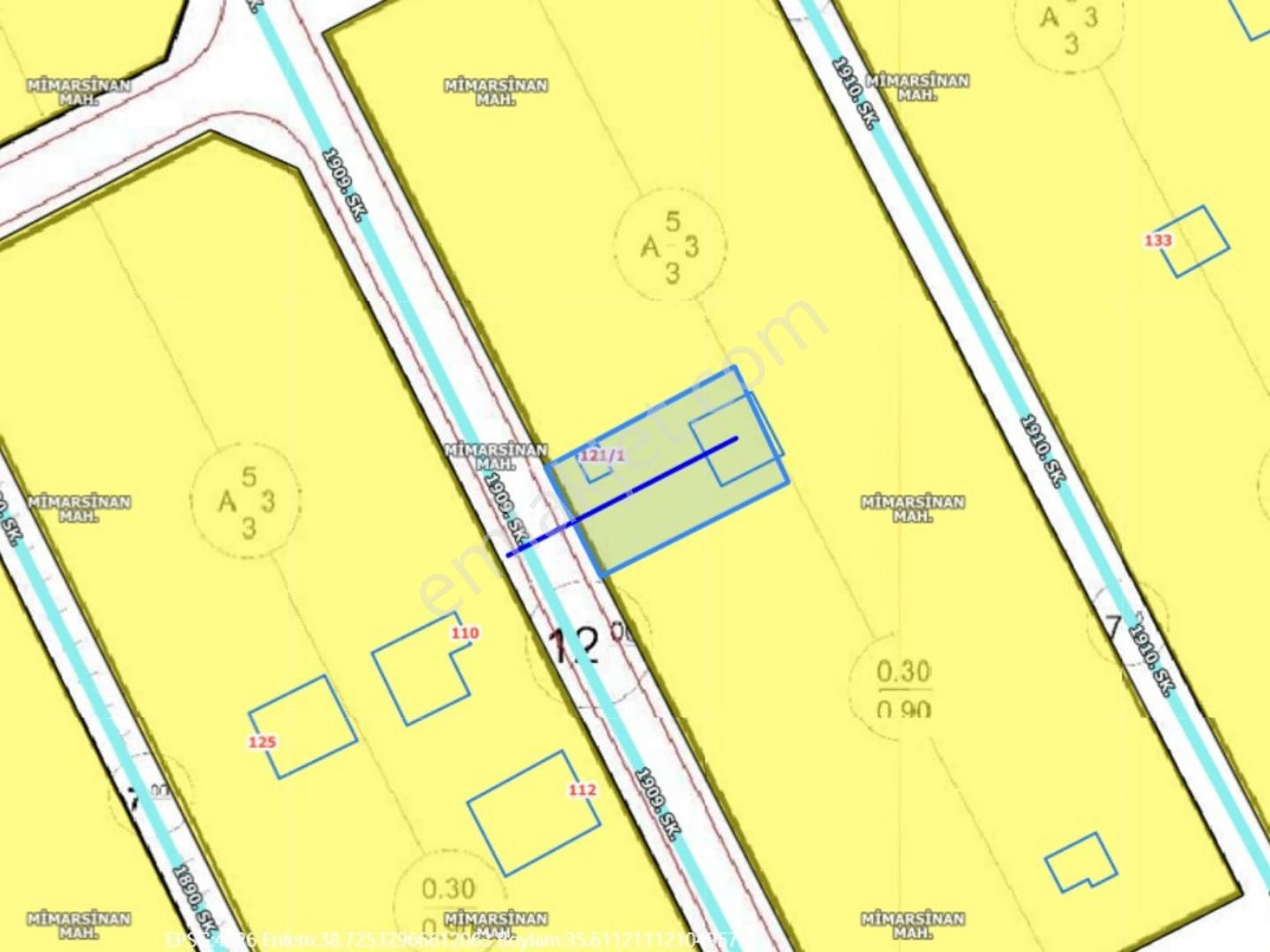 Fed Global / Mimarsinan'da 3 Kat Müsadeli Satılık Villa Parseli - Görsel 4