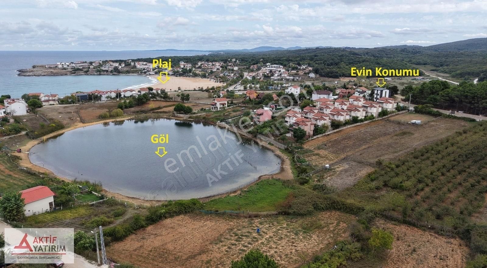 Bağırganlı'da Full Deniz Ve Göl Manzaralı Forleks Müstakil Ev - Görsel 23