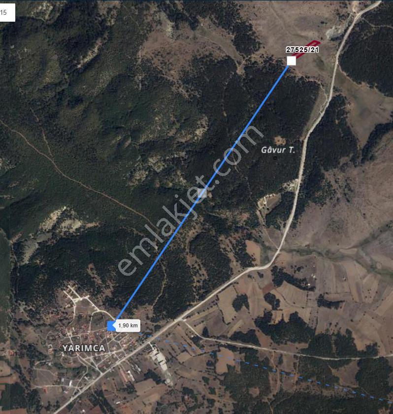 Century 21 Vizyon'dan Eskişehir Yarımca Mahallesinde Satılık Tarla - Görsel 4