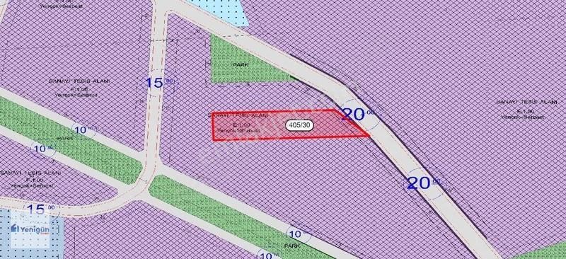 Yenigün Emlak Tan Hanlı Osb Satso Arkası Satılık Sanayi Arsası - Görsel 2