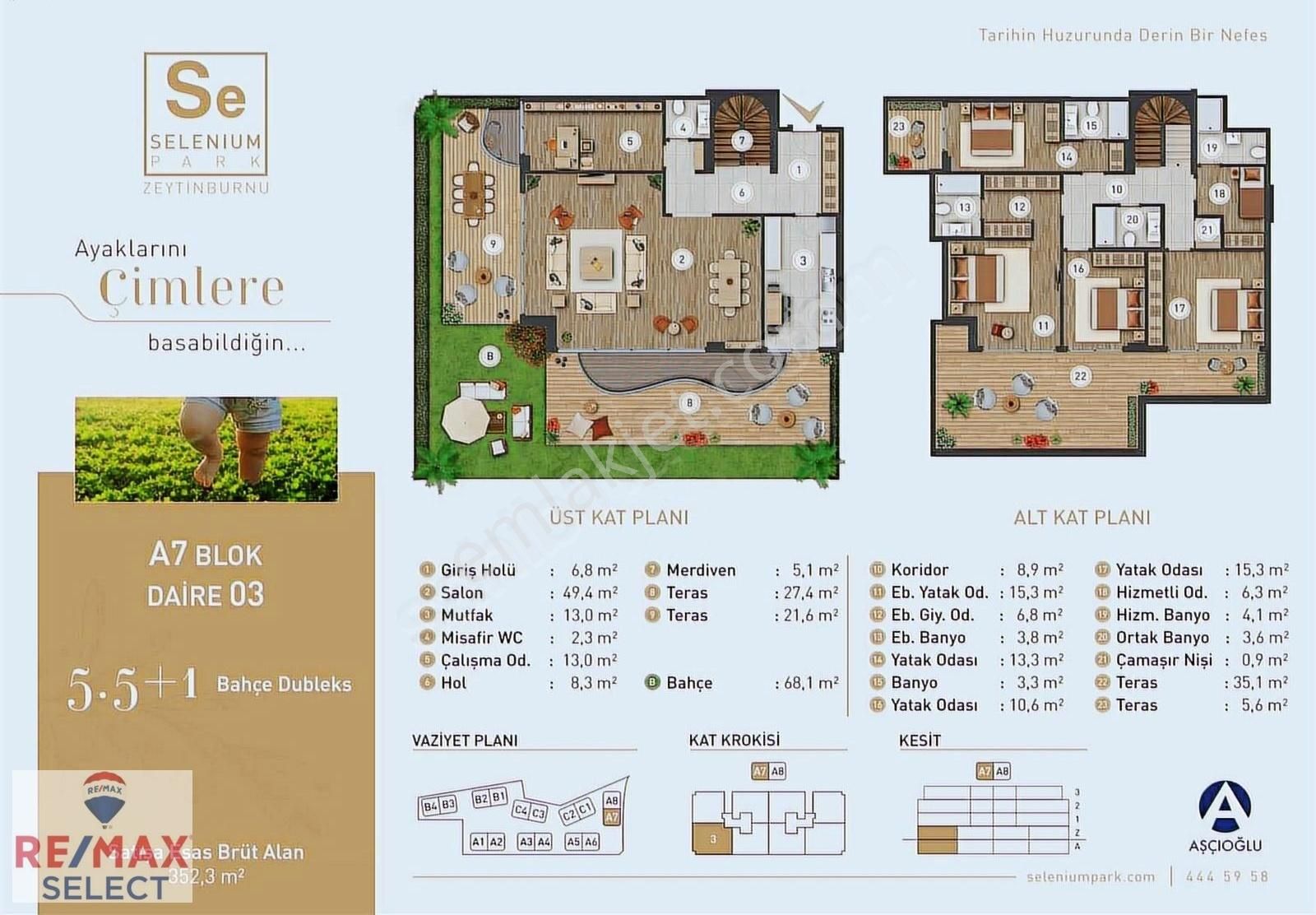 Selenıum Park Villa Konforu 5,5+1 Özel Bahçeli&teraslı Dubleks - Görsel 10
