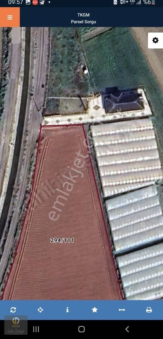 Seyrek Ahıhıdır Da Yola Cephe 5605 M2 Satılık - Görsel 3
