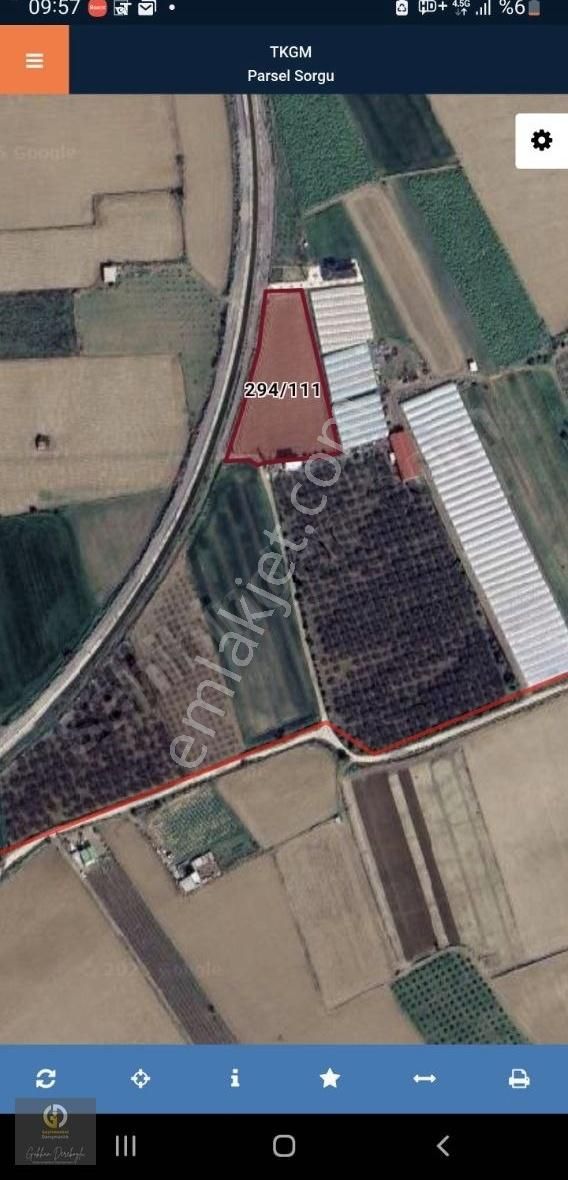 Seyrek Ahıhıdır Da Yola Cephe 5605 M2 Satılık - Görsel 2