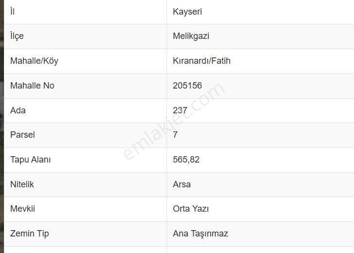 Anka'dan Kıranardı/fatih Mah Satılık Villa Parseli - Görsel 7