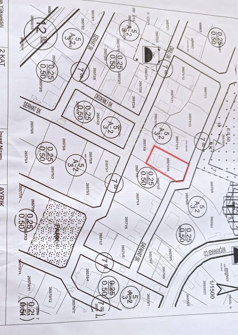 Meram Selverde Süper Konumlu 664 M2 Müstakil Arsa - Görsel 2