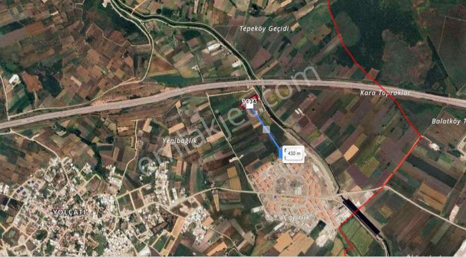 Yolçatı'da Toki Konutlarına Çok Yakın 186 M'2 Hisseli Satılık Tarla - Görsel 4